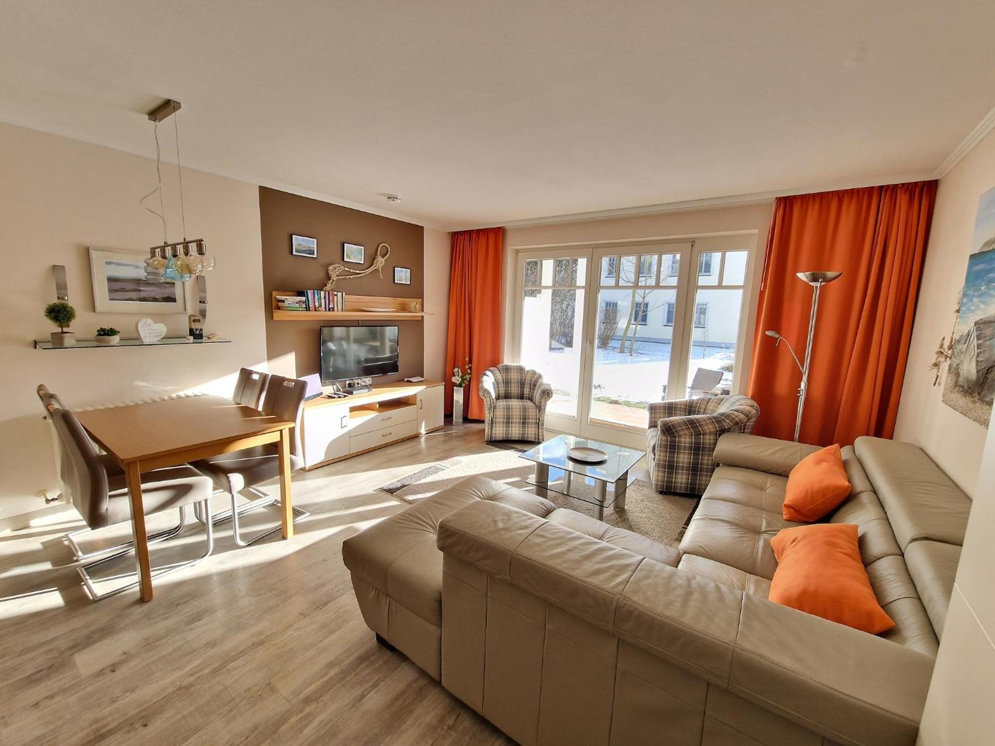 Duenenpark Binz - Komfort Ferienwohnung Mit 1 Schlafzimmer Und Terrasse Im Erdgeschoss 220 Extérieur photo